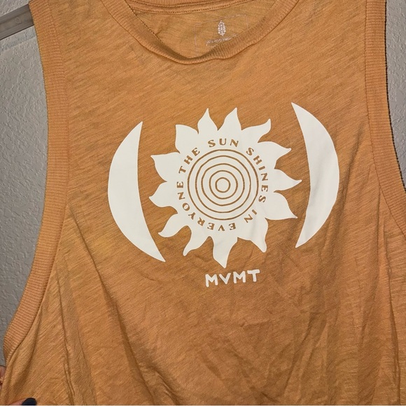 Free People Movement MVMT Sun Graphic Cropped Tank | Medium - Picture 5 of 7
